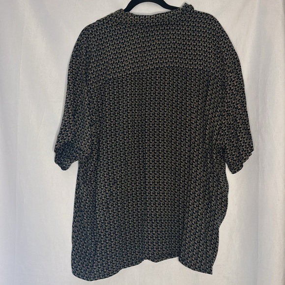 KNIGHTS BRIDGE VINTAGE RETRO PRINT SHORT SLEEVE BUTTON DOWN (2X) - Picture 7 of 8